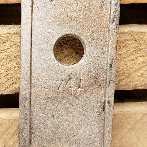 #23966 Cast Iron Doorknob Backplate image 3