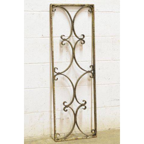 #23984 Salvaged Antique Wrought Iron Panel image 5