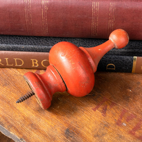 #24039 Salvaged Turned Wood Finial image 5