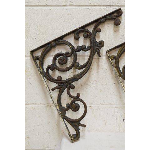 #24185 Salvaged Cast Iron Brackets image 2