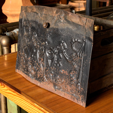 #24784 20x15 Antique Fireplace Summer Front Cover image 4