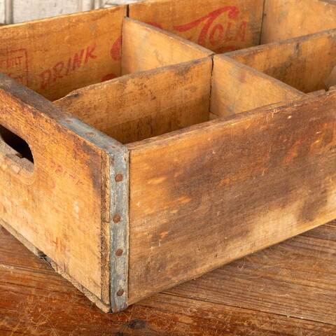 #25112 Antique PEPSI-COLA Wood Bottle Crate image 7