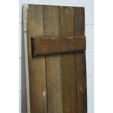 #25194 20x53 Salvaged Wood Slat Door image 6
