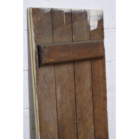 #25196 21x50 Salvaged Wood Slat Door image 6