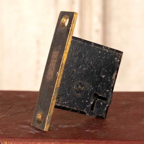 #25885 Salvaged Small Antique Mortise Lock image 3
