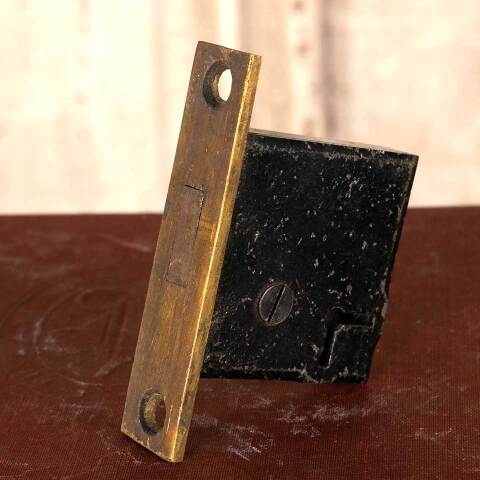 #25885 Salvaged Small Antique Mortise Lock image 5