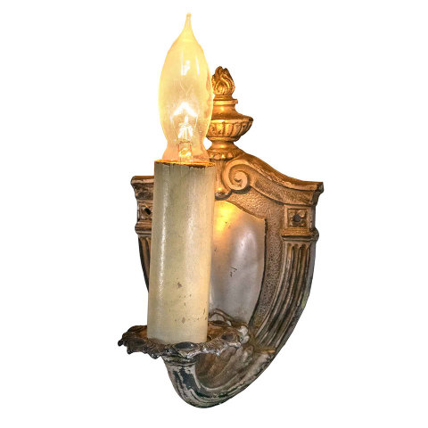 #26782 Salvaged Metal Wall Sconce image 5