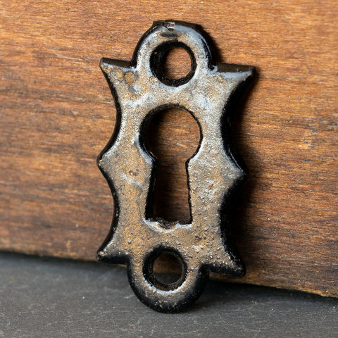 #27211 Antique Skeleton Keyhole Cover Plate image 2