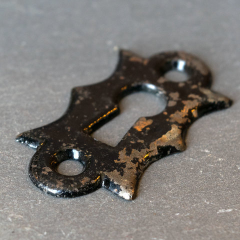 #27211 Antique Skeleton Keyhole Cover Plate image 4