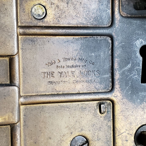 #27445 Yale & Towne Entry Door Hardware image 4