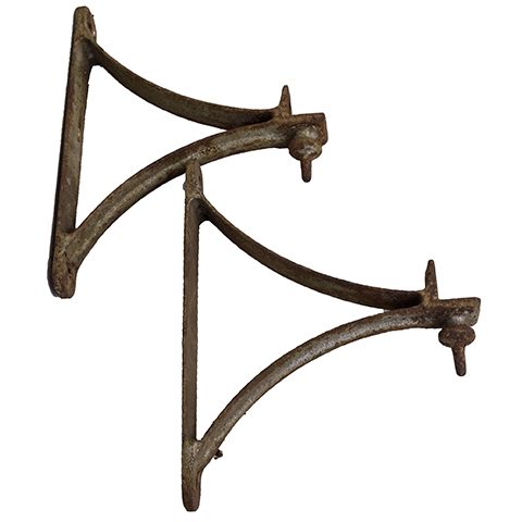 #27744 Heavy Cast Iron Brackets image 2