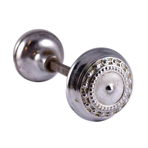 #28039 Antique Corbin Como Doorknobs image 2