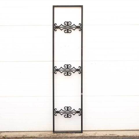 #28056 Salvaged Ornate Vintage Metal Railing Section image 6