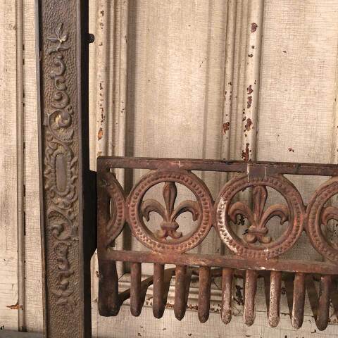 #28157 25x31 Fireplace Surround & Coal Basket image 4