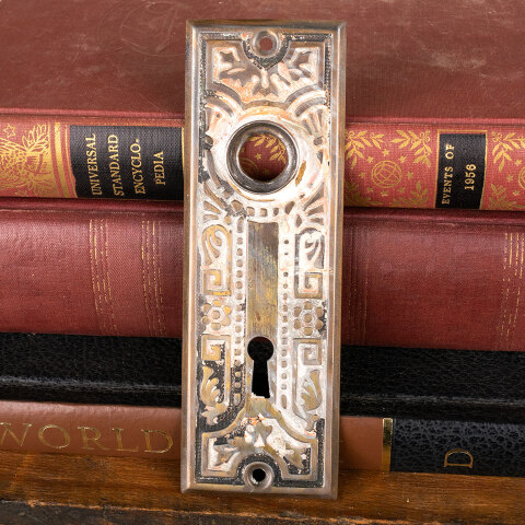 #28431 Corbin Canton Metal Doorknob Backplate image 3