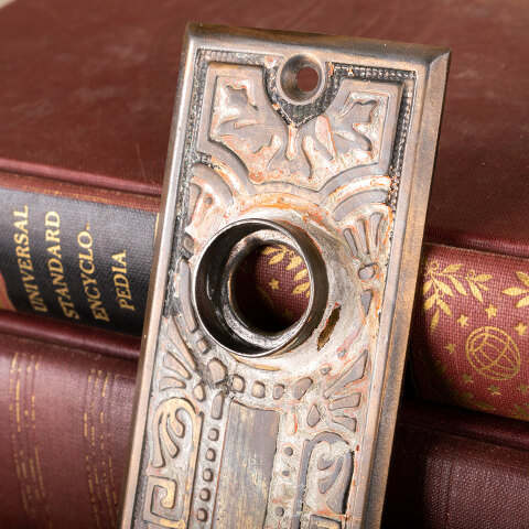 #28431 Corbin Canton Metal Doorknob Backplate image 4