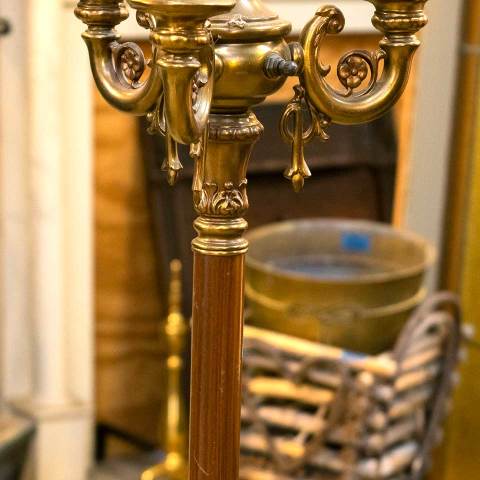 #29537 Antique 3-Light Floor Lamp image 3