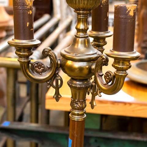 #29537 Antique 3-Light Floor Lamp image 4