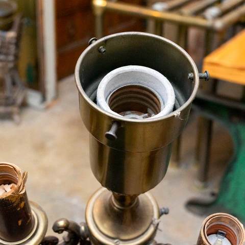 #29537 Antique 3-Light Floor Lamp image 6