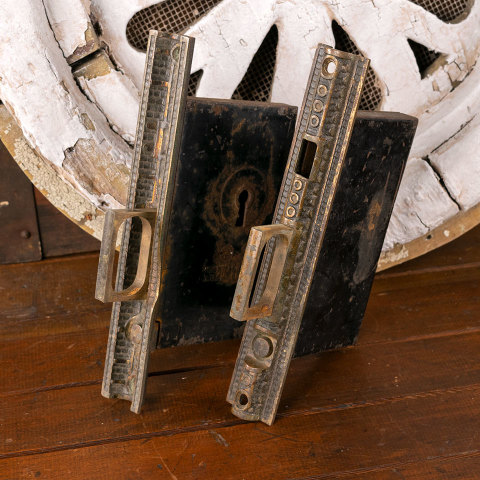 #30305 Antique Pocket Door Mortise Lock image 6