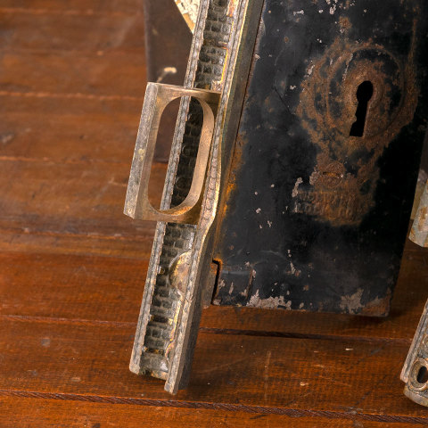 #30305 Antique Pocket Door Mortise Lock image 7