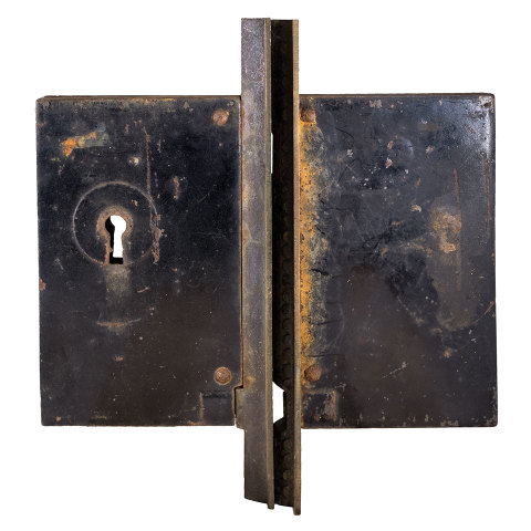 #30305 Antique Pocket Door Mortise Lock image 3