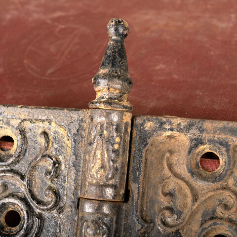 #30598 4" Antique Steeple Finial Door Hinge image 4