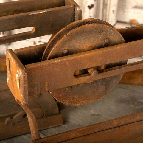 #30614 Antique Pocket Door Roller Hanger Hardware image 3