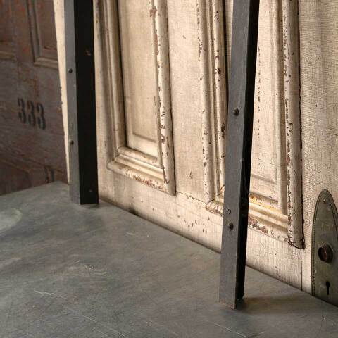 #30701 27x33 Antique Cast Iron Fireplace Surround image 5