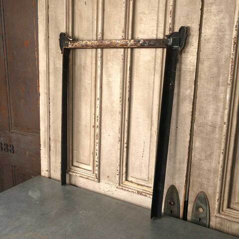 #30701 27x33 Antique Cast Iron Fireplace Surround image 7