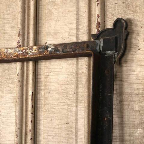 #30701 27x33 Antique Cast Iron Fireplace Surround image 8