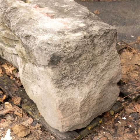 #3104 Salvaged Carved Stone Architectural Ornament image 3