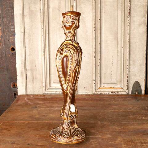 #31172 Vintage Cast Plaster Lamp Base image 6