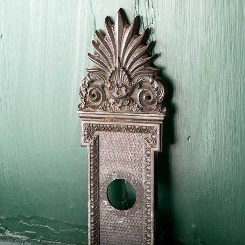 #31757 Antique Ohio Statehouse Doorknob Backplate image 3