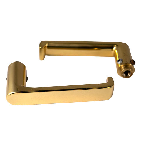 #31995 Brass Lever Doorknob Set image 5