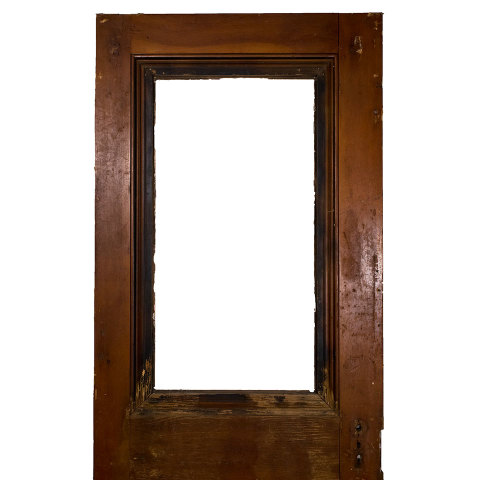 #32064 31x79 Salvaged Victorian Entry Door image 6