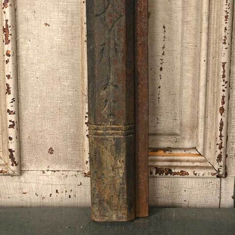 #32681 27x33 Antique Cast Iron Fireplace Surround image 4