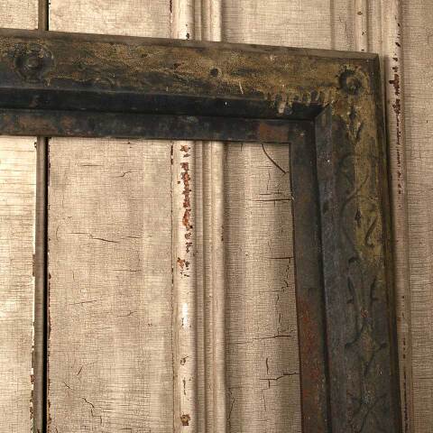 #32681 27x33 Antique Cast Iron Fireplace Surround image 5