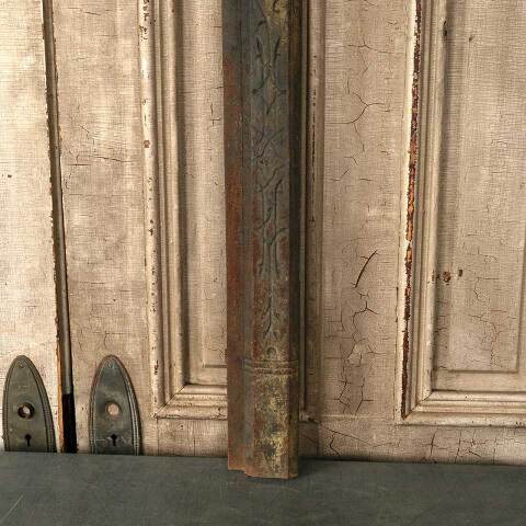 #32681 27x33 Antique Cast Iron Fireplace Surround image 6