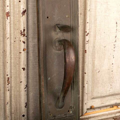 #32969 Antique Welch Bronze Gothic Door Handle image 6