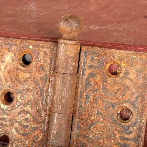 #32986 4" Antique Cast Iron Door Hinge Hardware image 6