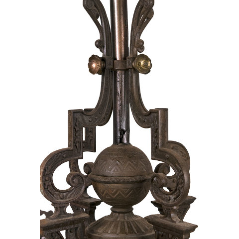 #33036 Antique Oil Lamp Chandelier image 3