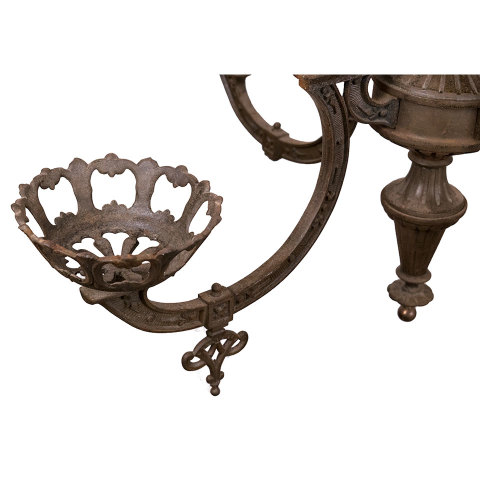 #33036 Antique Oil Lamp Chandelier image 5