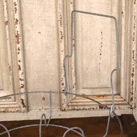 #33084 Antique Metal Wire Mason Canning Jar Caddy image 4