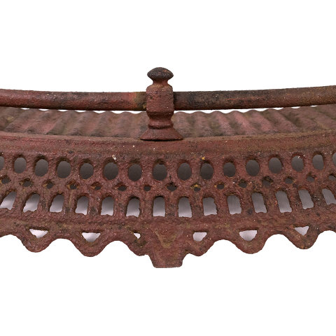#33344 Cast Iron Fireplace Fender image 2