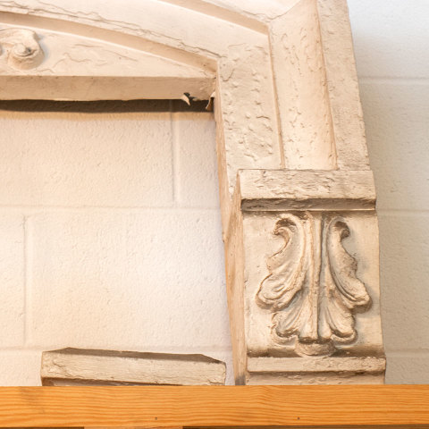 #33810 Salvaged Metal Window Surround image 2