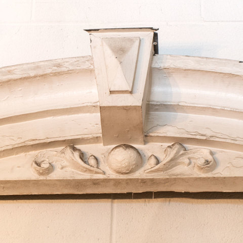 #33810 Salvaged Metal Window Surround image 3