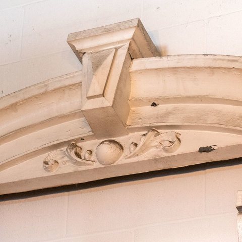 #33811 Salvaged Metal Window Surround image 3