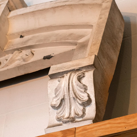 #33811 Salvaged Metal Window Surround image 4