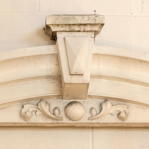 #33812 Salvaged Metal Window Surround image 2